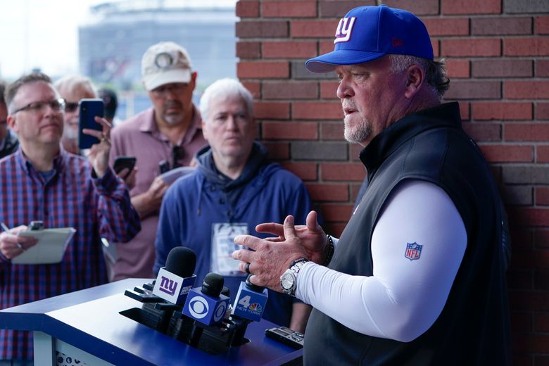 Defensive coordinator Martindale wants Giants to dominate | The Seattle Times Defensive coordinator Martindale wants Giants to dominate | The Seattle Times