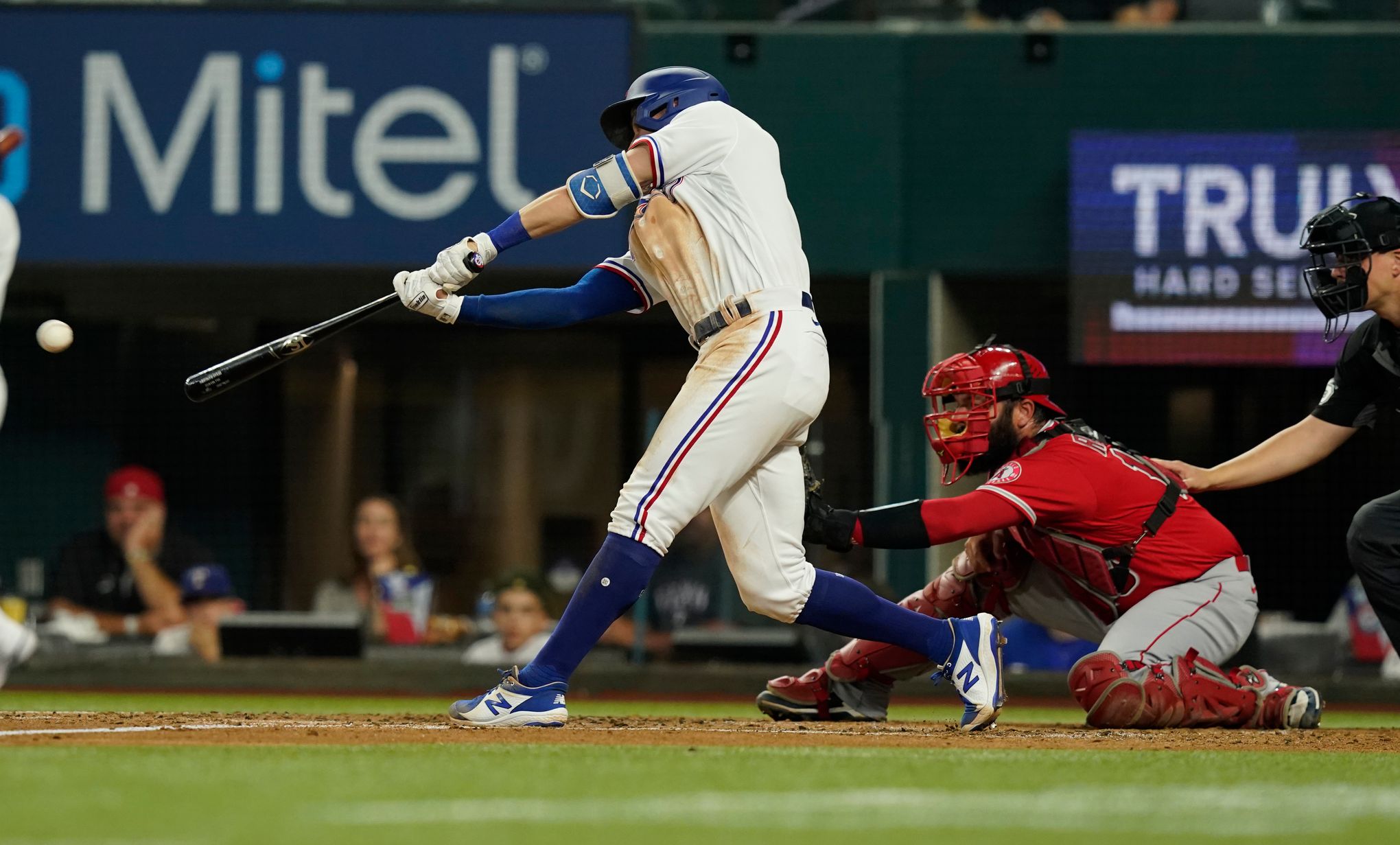 Corey Seager Texas Rangers rally past Los Angeles Angels 