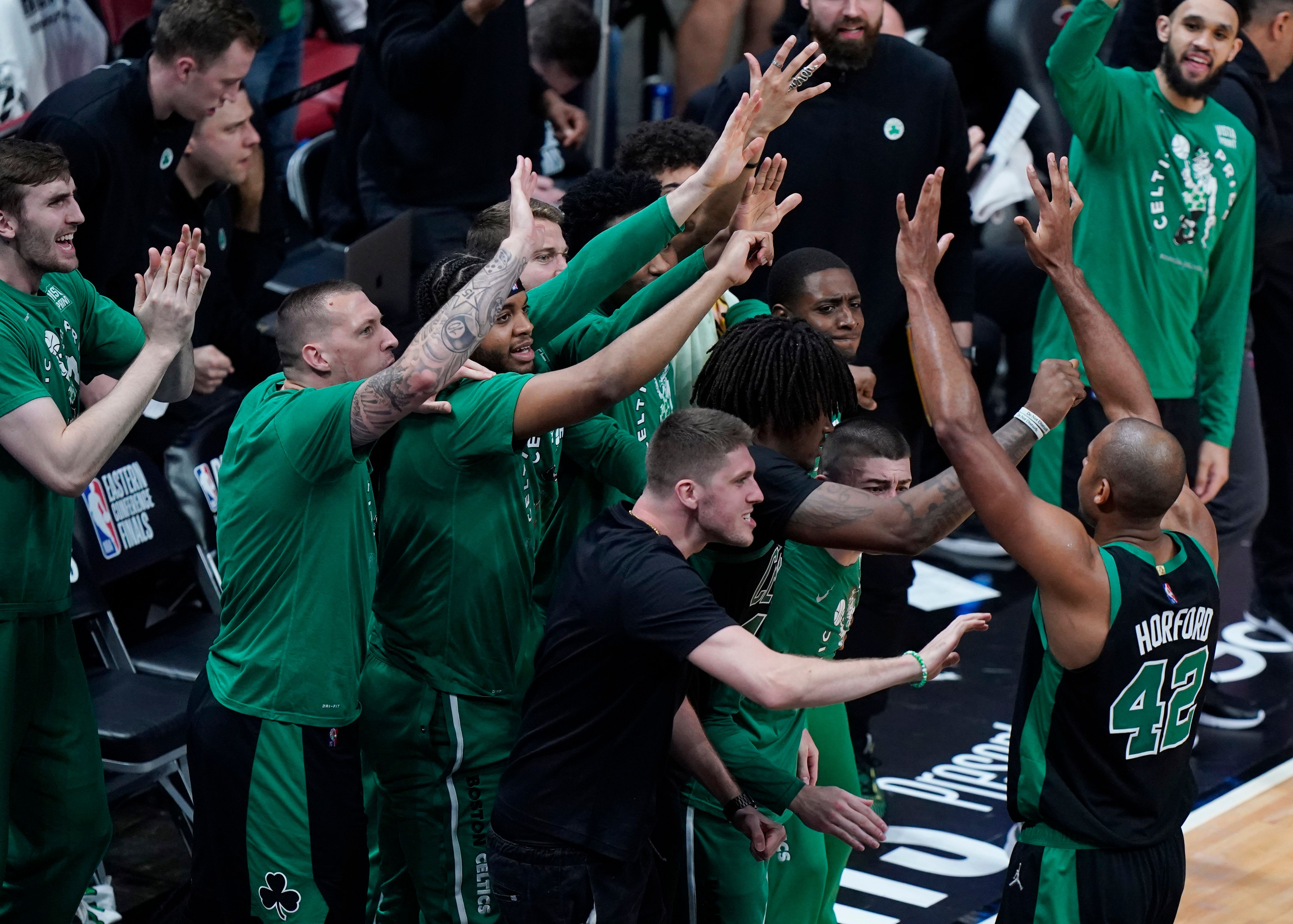 Celtics run past Heat 93-80, move a win from NBA Finals | The