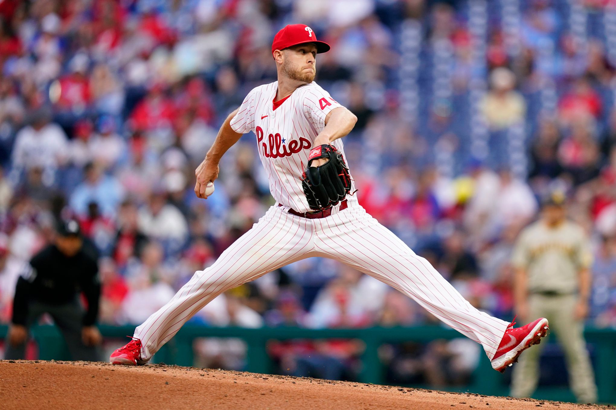 Phillies' Zack Wheeler records eight K's in six IP against Diamondbacks