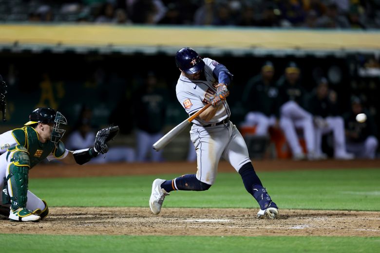 Chas McCormick catch helps Astros win World Series Game 5 - The Washington  Post