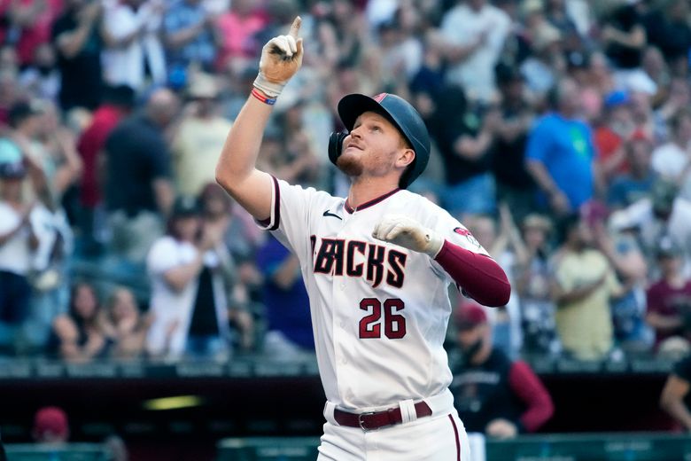 Arizona Diamondbacks first baseman Pavin Smith as seen before a