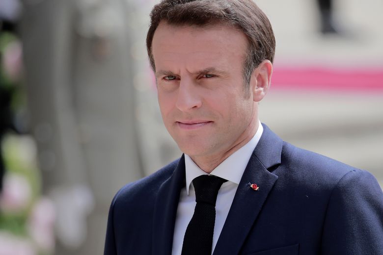 Macron, president of France