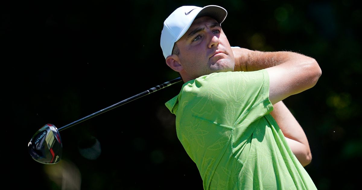 Scheffler part of crowded Colonial leaderboard after PGA cut The