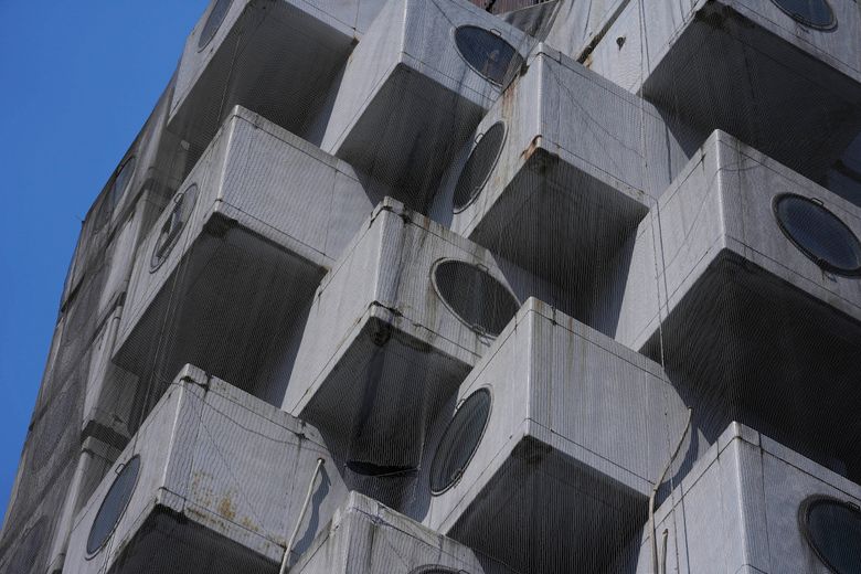 Japan S Landmark Capsules Coming Down To Sit In Museums The Seattle Times