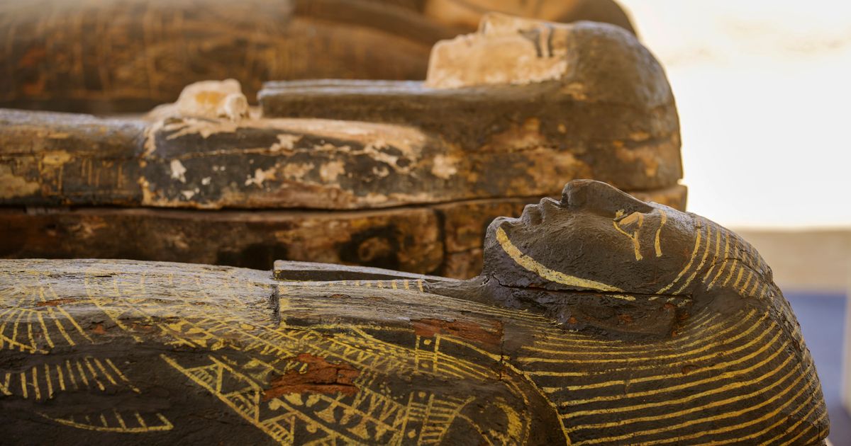 Egypt displays trove of newly discovered ancient artifacts | The ...