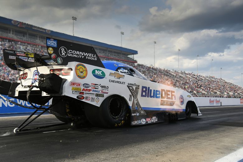 72-year-old John Force wins NHRA Four-Wide Nationals | The Seattle Times