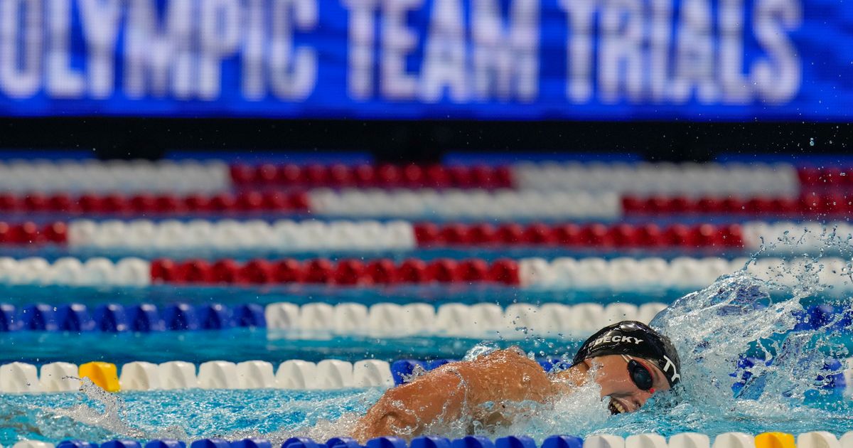 USA Swimming sets dates for 2025 Olympic trials The Seattle Times