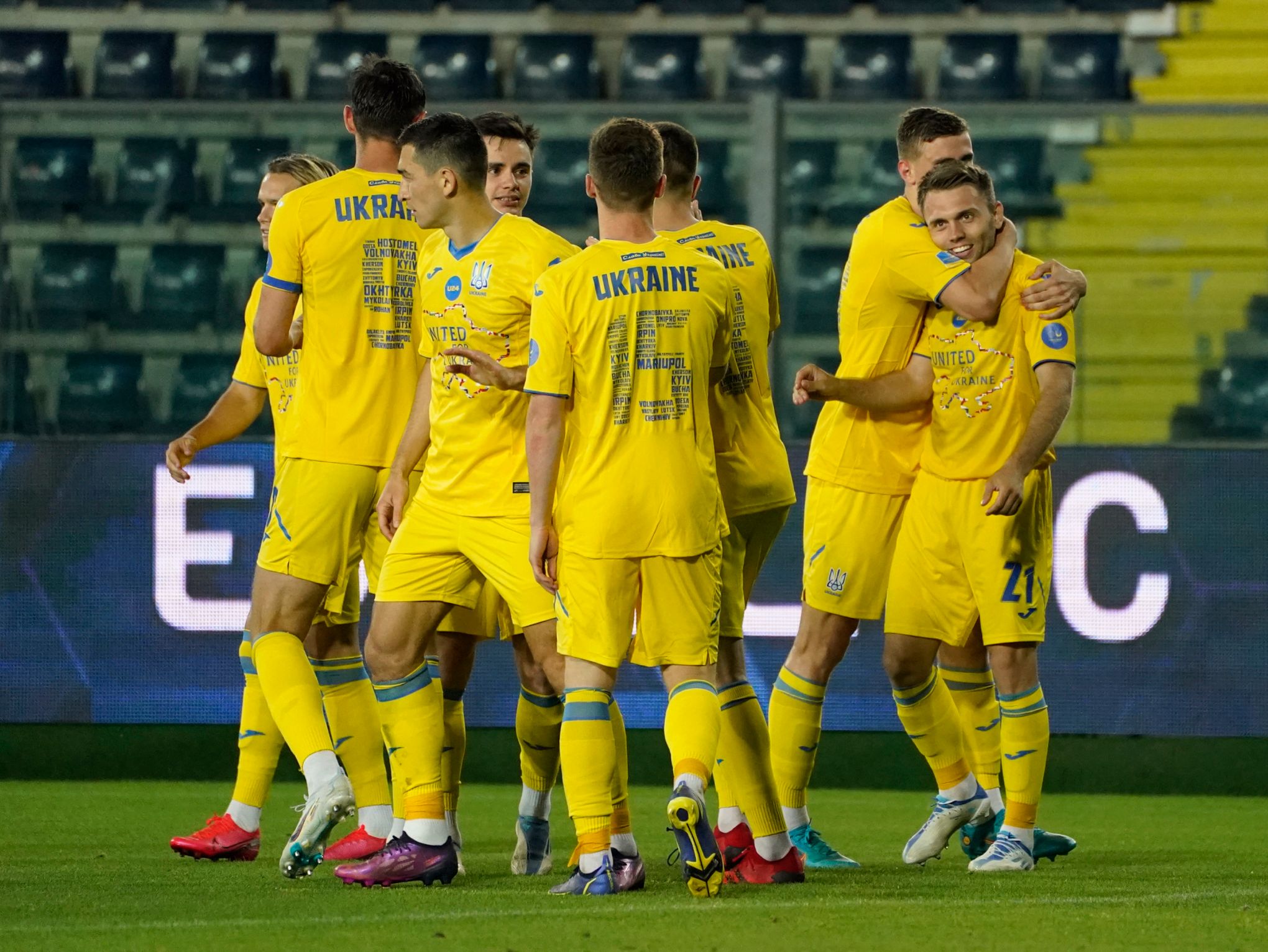 Ukraine's soccer team beats Italian club Empoli in friendly match