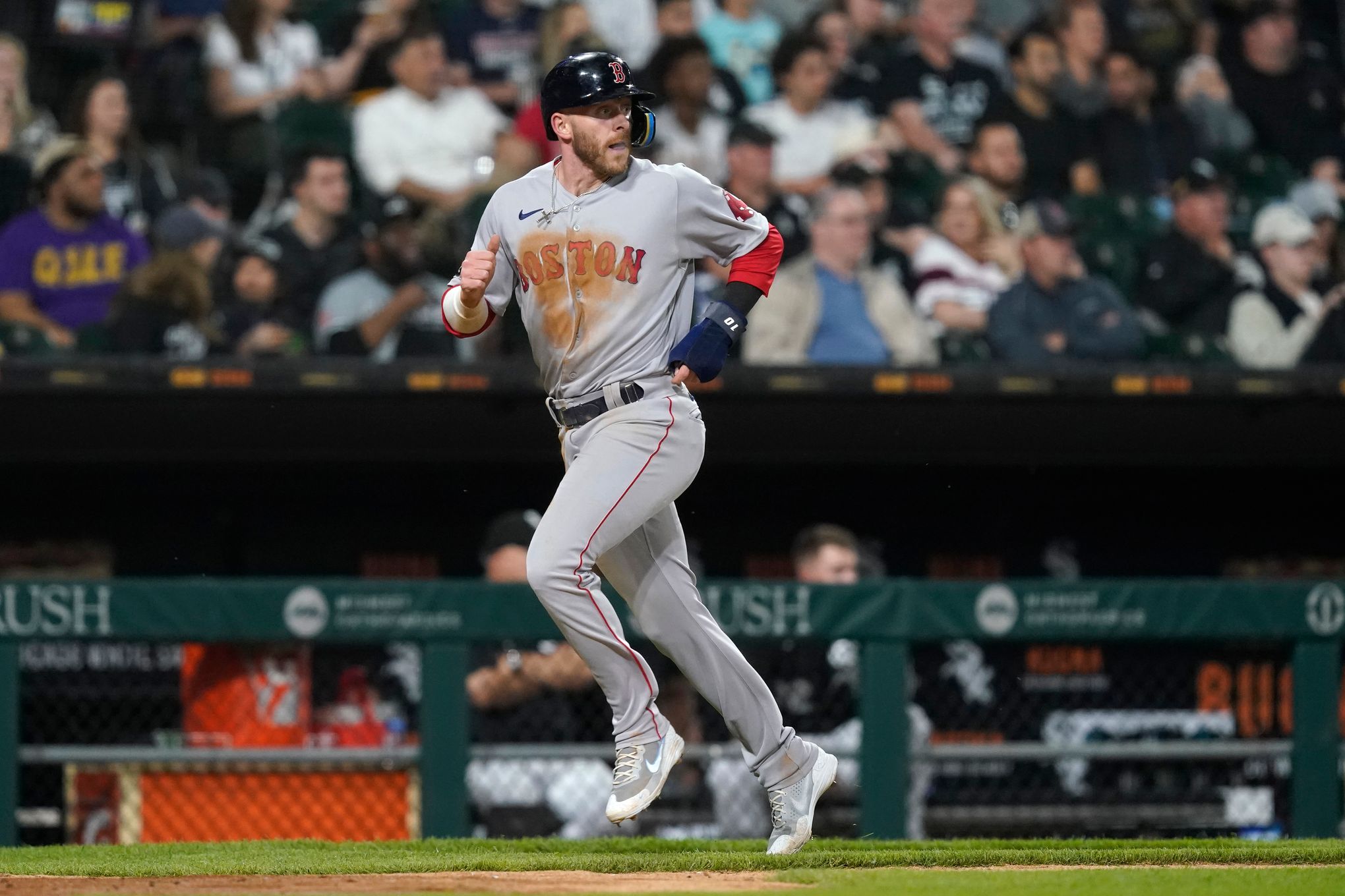 Trevor Story hits three home runs, drives in seven to lead Red Sox