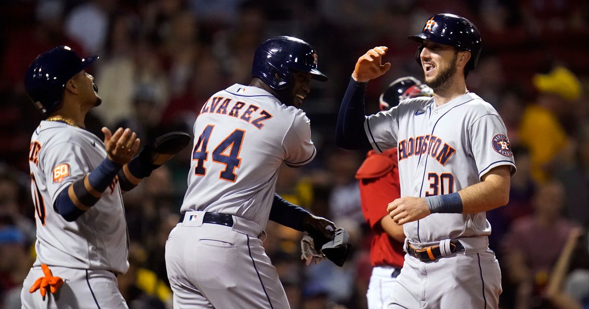 Houston rockets: Astros hit 5 HRs in 2nd, rout Red Sox 13-4 | The ...