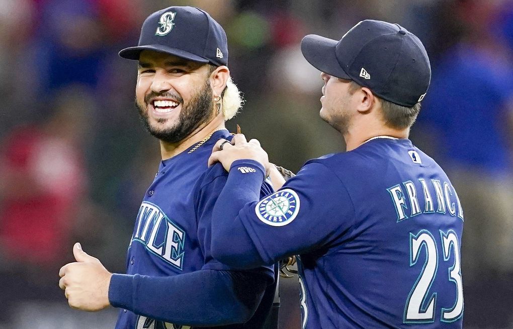 Servais' 1st win for Mariners is chippy 10-2 rout of Texas
