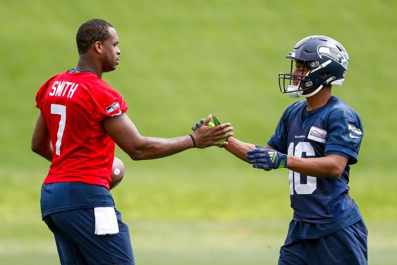 Seahawks training camp: Corners battling DK Metcalf, receiver room - Sports  Illustrated