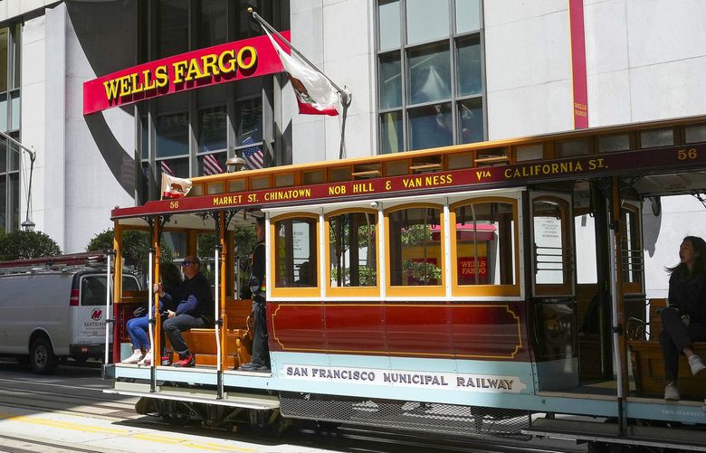 The Wells Fargo corporate headquarters in San Francisco, May 9, 2022. Federal prosecutors in New York have opened a criminal investigation into whether Wells Fargo violated federal laws by conducting sham interviews of nonwhite and female job candidates, according to two people with knowledge of the inquiry. (Jim Wilson / The New York Times) XNYTF