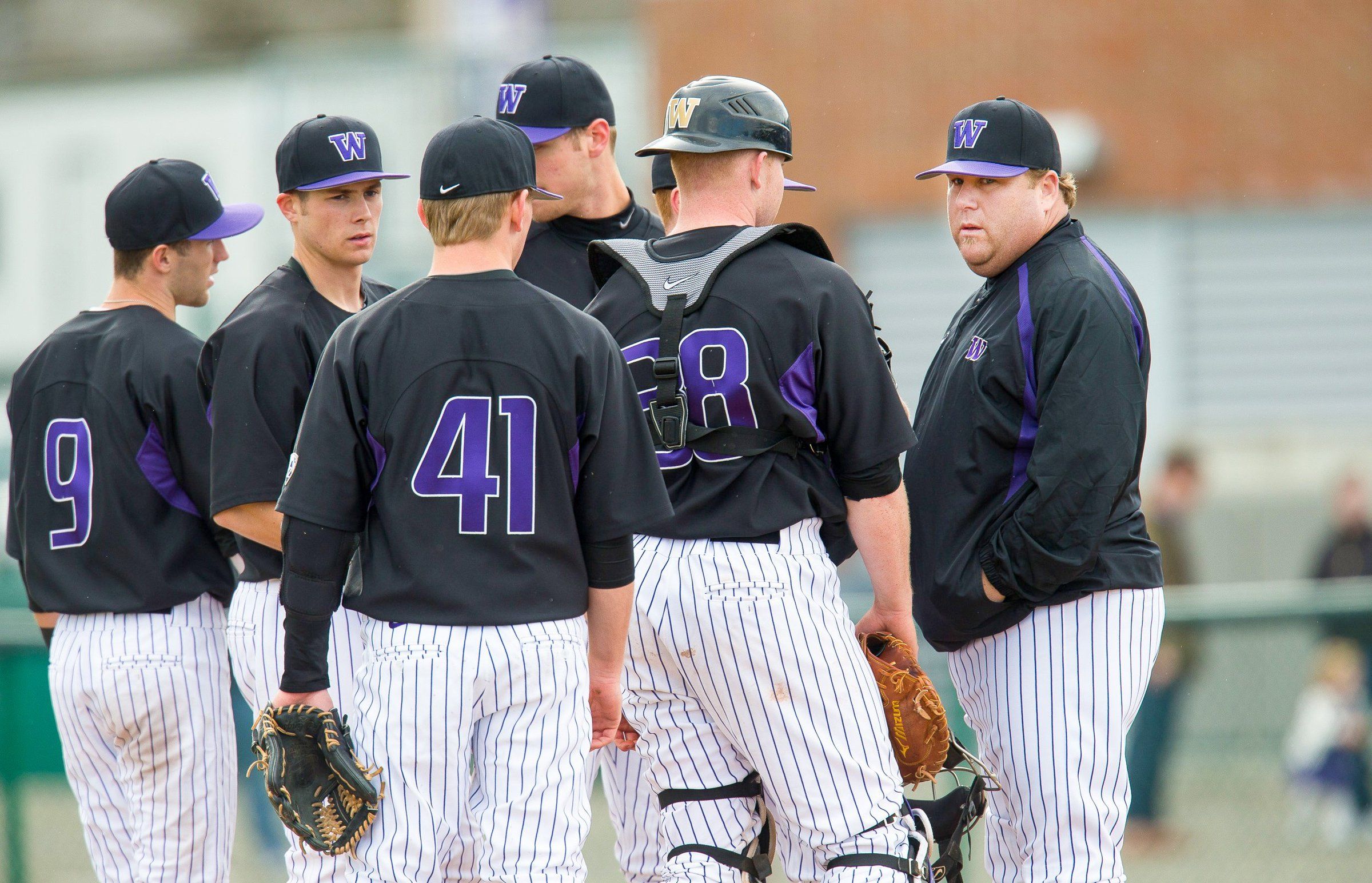 Uw hot sale baseball jersey