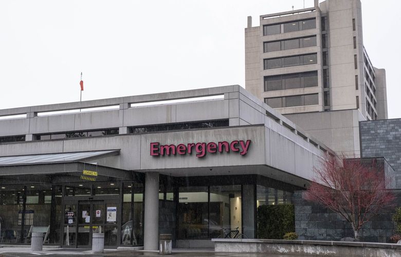 Providence St. Peter Hospital in Olympia, WA.
Photographed Wednesday March 25, 2020. 213466