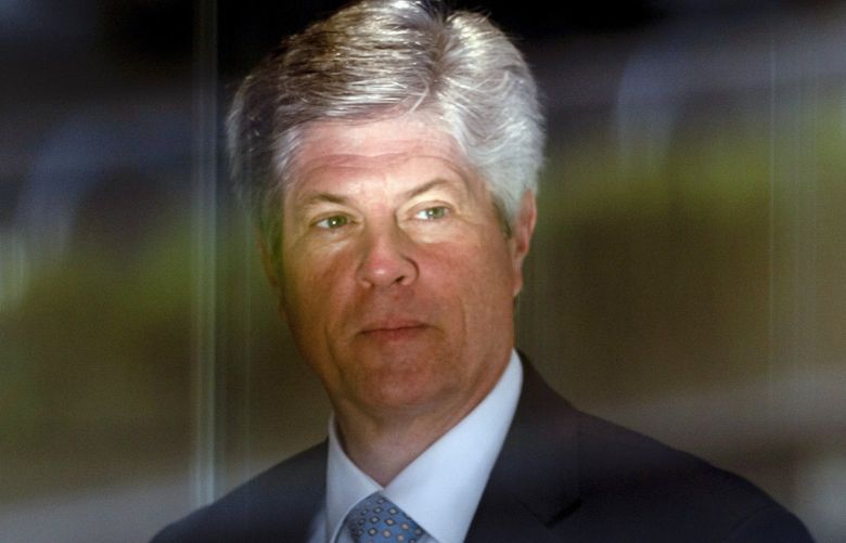 FILE – U.S. Rep. Jeff Fortenberry, R-Neb., arrives at the federal courthouse for his trial in Los Angeles, Wednesday, March 16, 2022. Just hours after a judge sentences the ex-congressman from Nebraska for lying to federal agents, voters in his district are expected to elect a different conservative Republican to represent the GOP-dominated district. Fortenberry will learn Tuesday, June 28 in a Los Angeles courtroom whether he’ll get prison time for misleading the FBI about $30,000 in illegal, foreign contributions to his campaign.  (AP Photo/Jae C. Hong, File) NYCD210 NYCD210