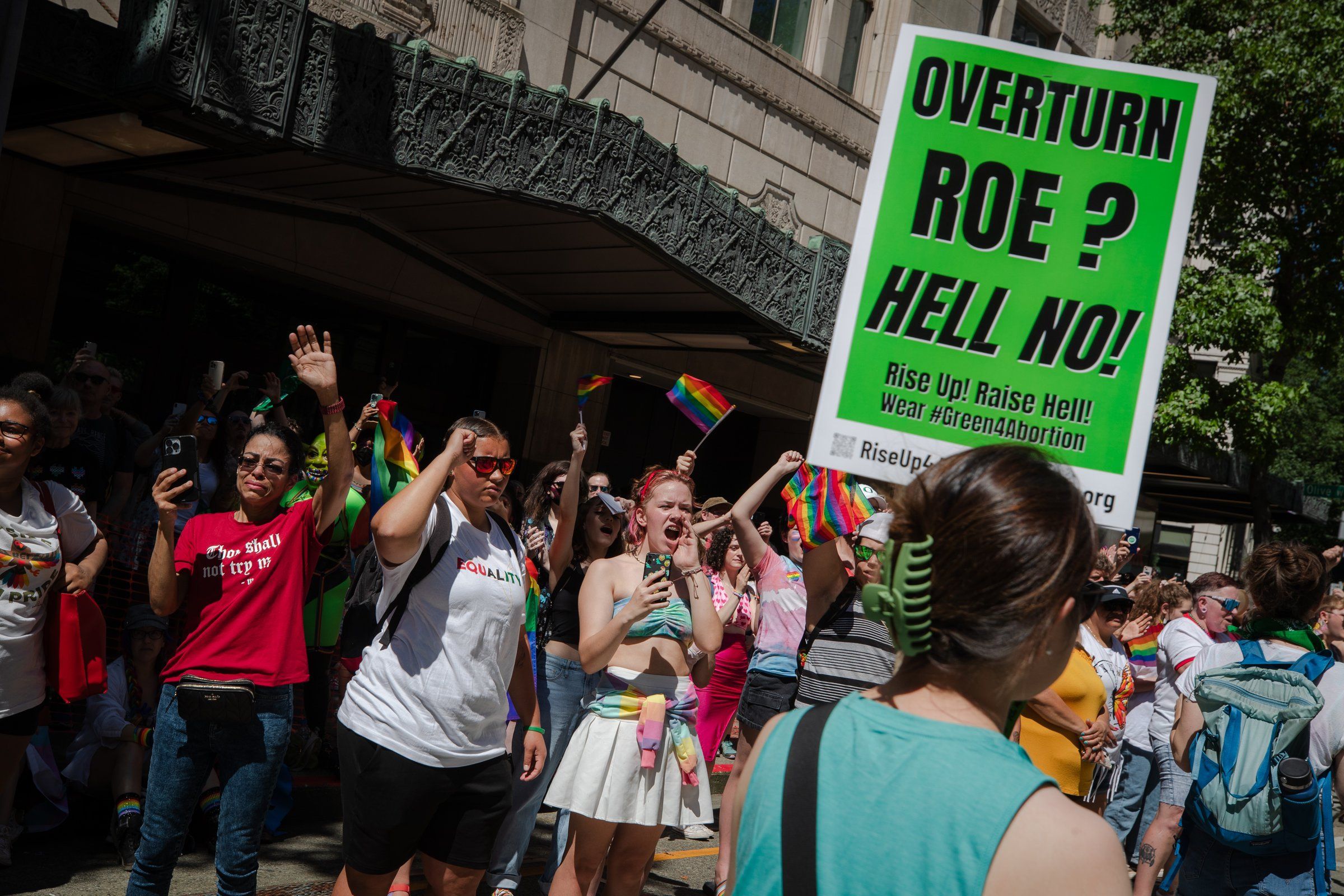 Seattle Pride Parade returns in person with focus on abortion