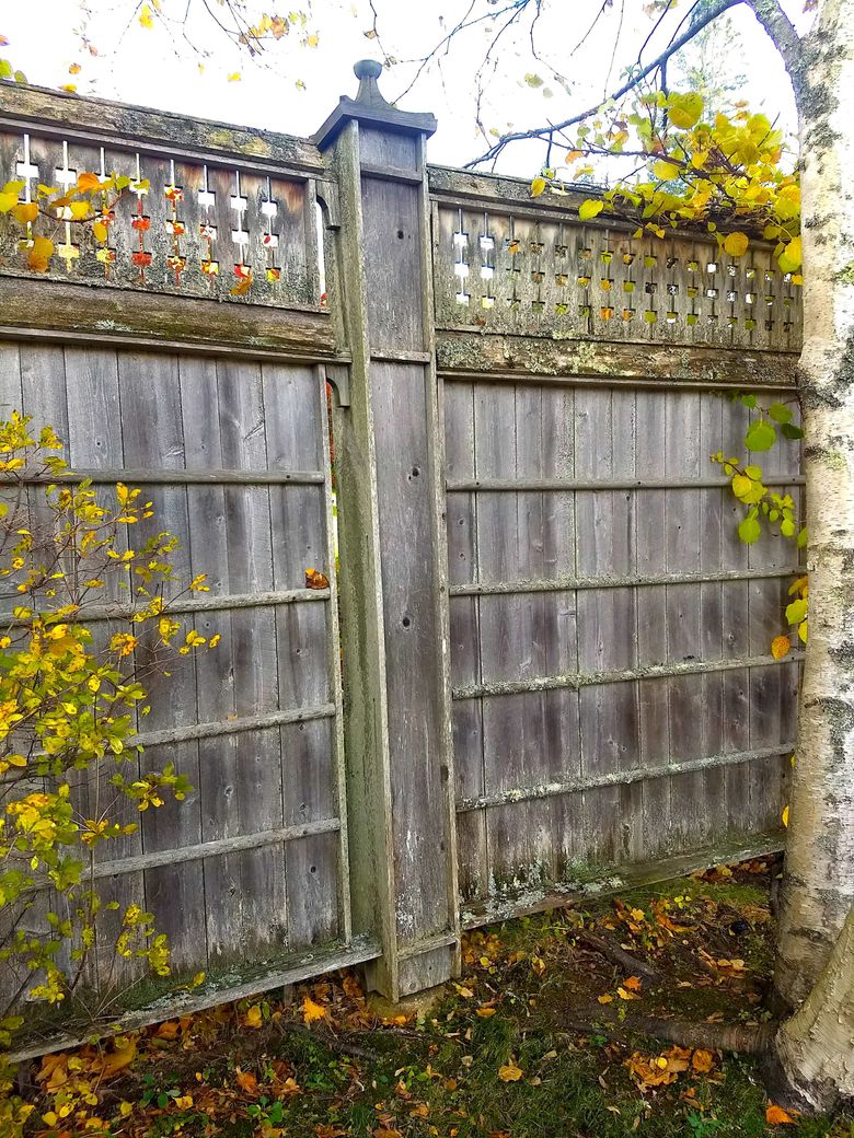 diy repairing fence gate