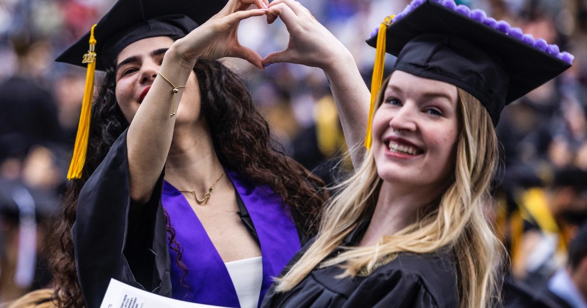 UW graduates earn diplomas in person at back-to-back commencement ...