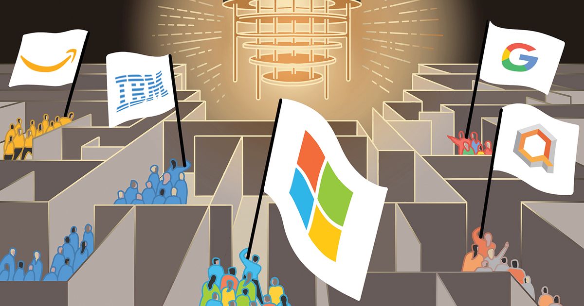 Microsoft aims to win the race to build a new kind of computer. So does Amazon Microsoft aims to win the race to build a new kind of computer. So does Amazon