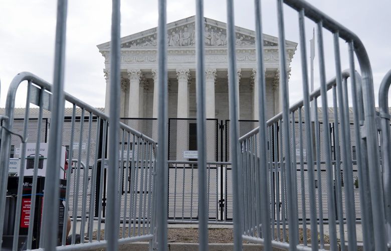 The U.S. Supreme Court, Tuesday, June 21, 2022 in Washington. (AP Photo/Jose Luis Magana) DCJL104 DCJL104