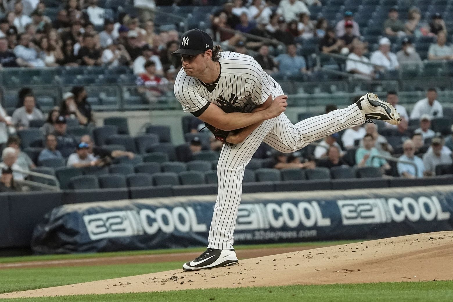 Yankees' Gerrit Cole throws 10-strikeout shutout vs. Twins