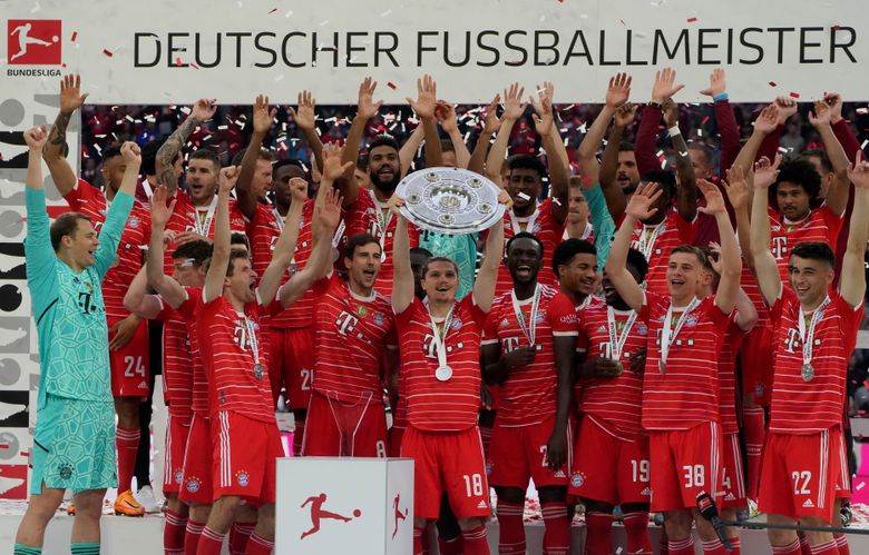 🏆 Bayern Munich crowned 2022/23 Bundesliga champions