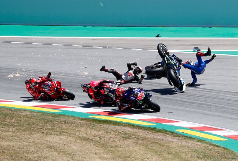 MotoGP rider thinks race was over, misses out on podium