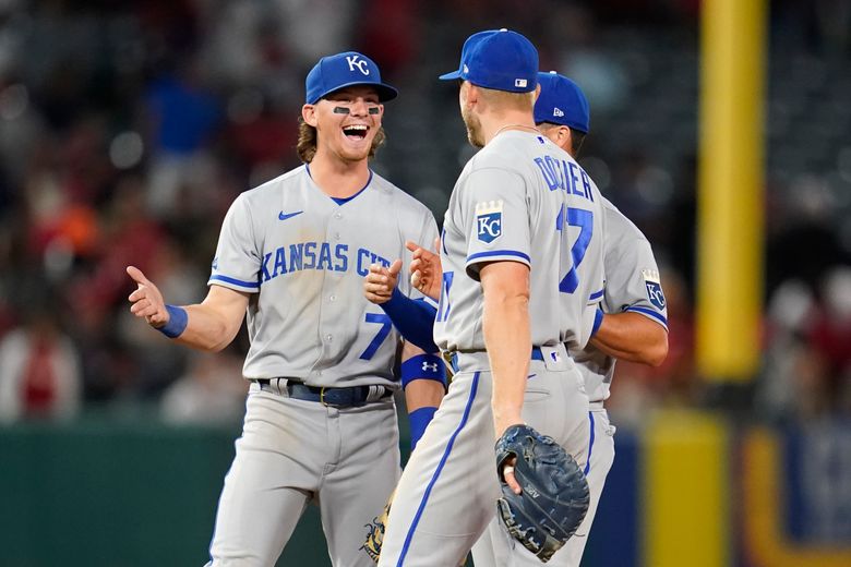 May 03, 2022: Kansas City Royals third baseman Bobby Witt Jr. (7