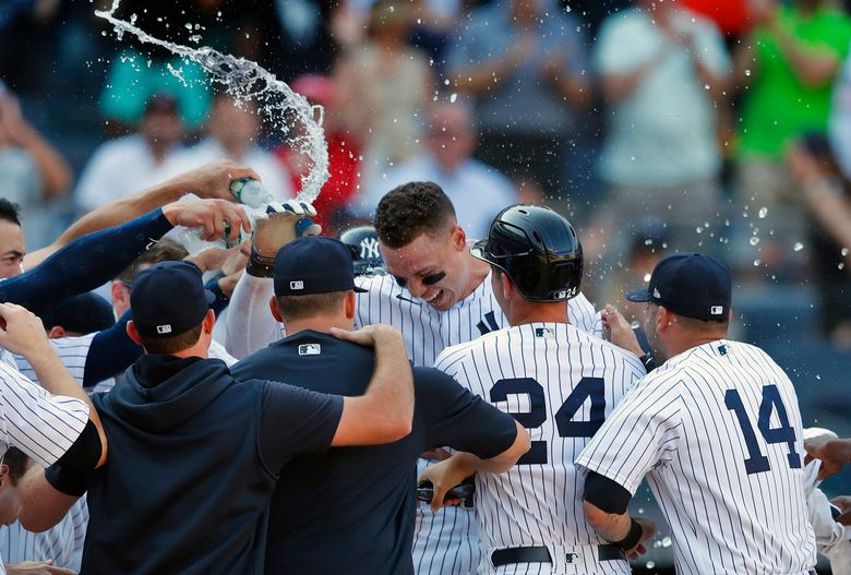 Aaron Judge Gives Yankees Walk-Off Win Over Astros - The New York