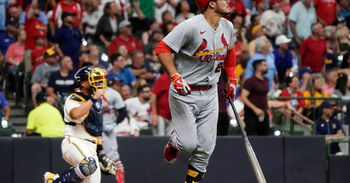 Cardinals beat Brewers 54, move into first in NL Central The Seattle