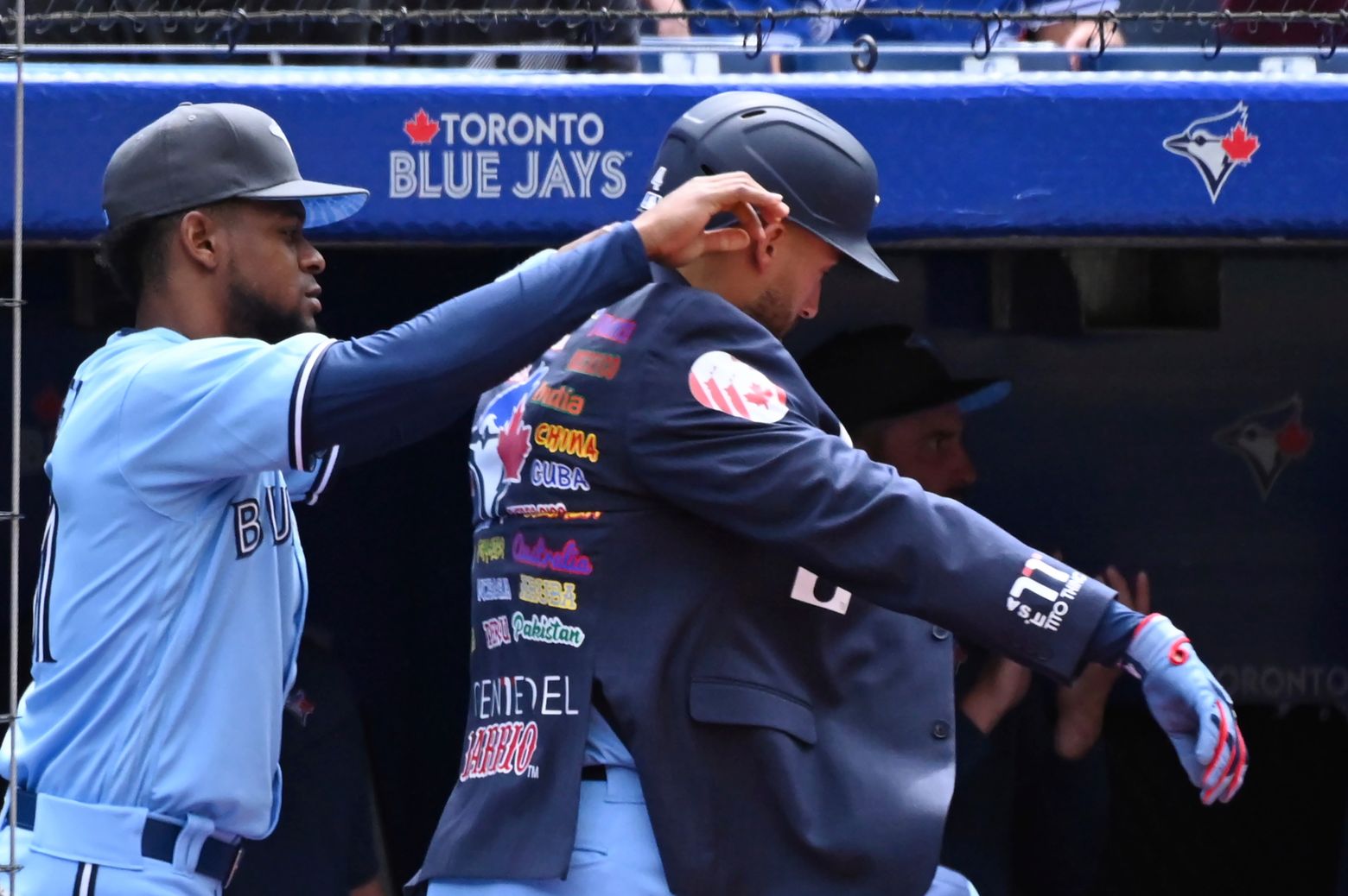 Final Season Game-Used Blue Jersey - Isiah Kiner-Falefa - 9/6/19