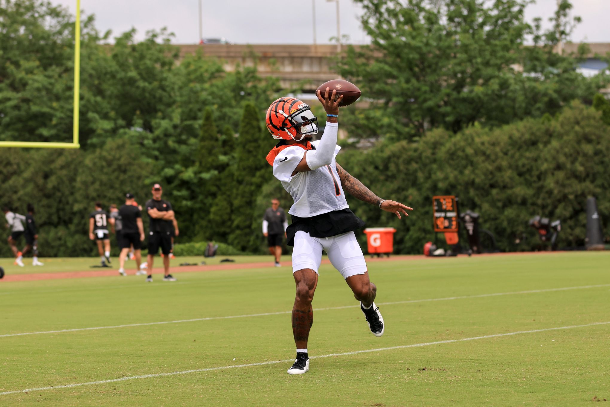 Michael Thomas' journey from having no team to becoming Bengals captain