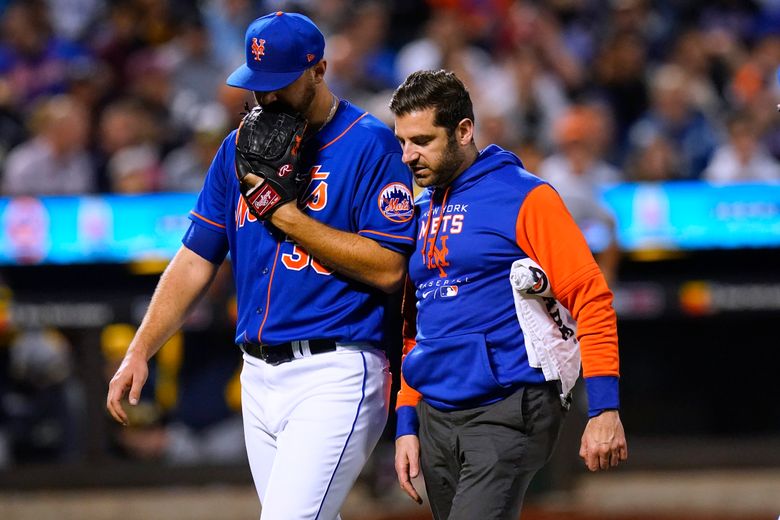 Mets pitcher Megill out a month, Escobar back from hospital