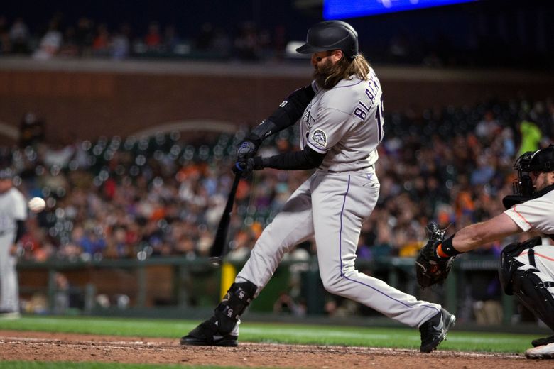 Connor Joe hits first MLB home run in Rockies' loss