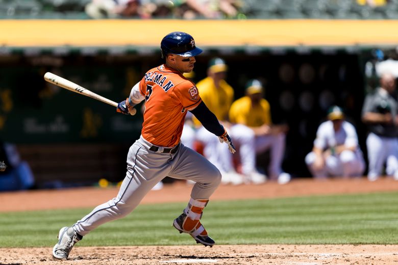 Astros lose no-hitter in 9th inning in win vs. A's