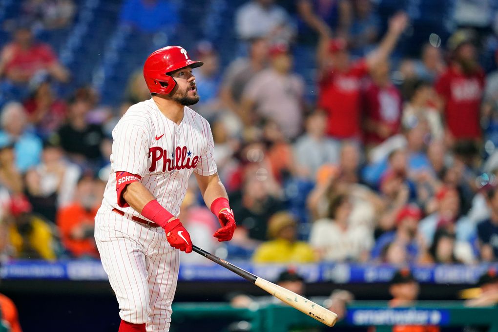 Schwarber, Maton homer to lead Phillies past Giants | The Seattle Times