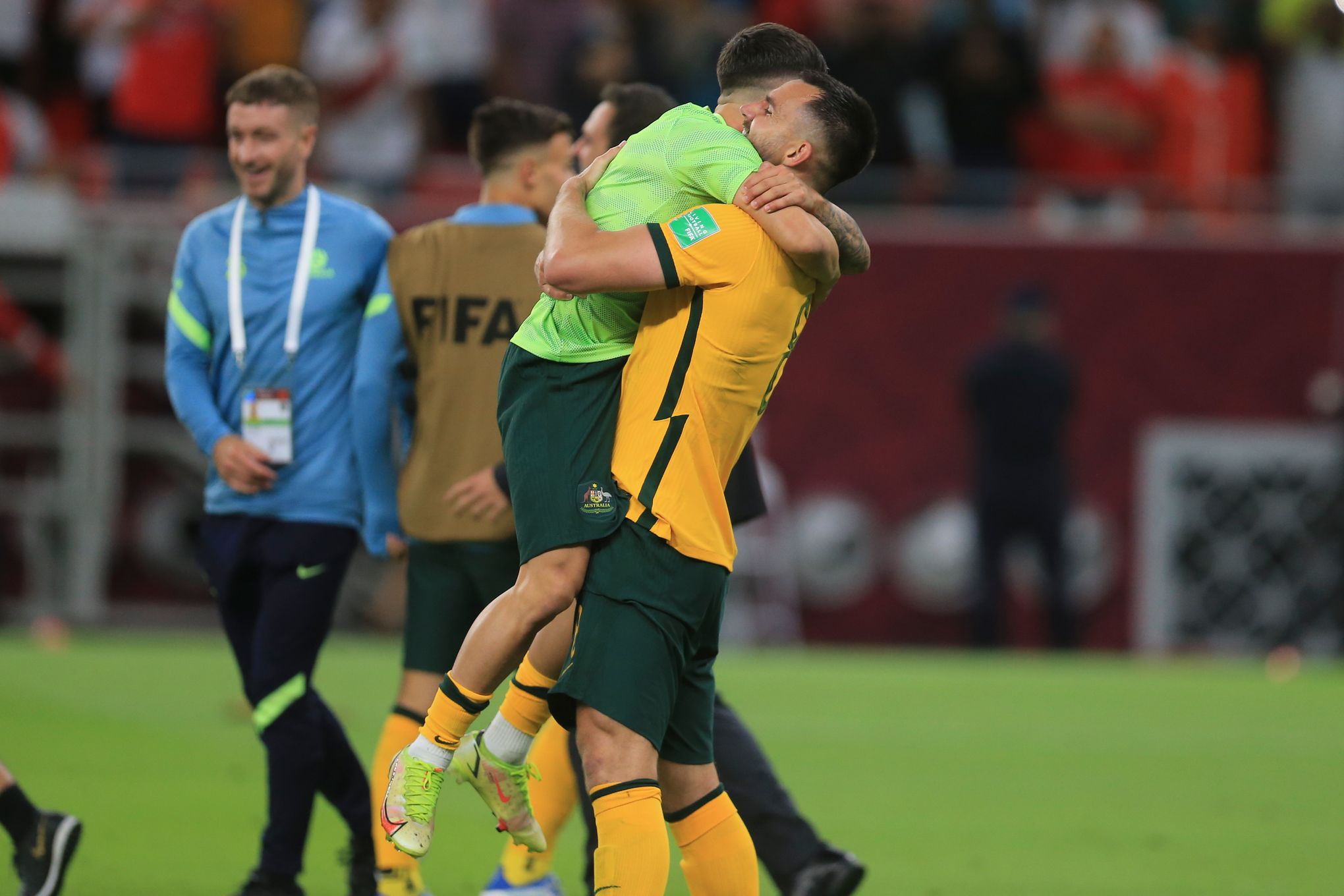 Australia v Peru: Socceroos win World Cup 2022 qualifying playoff 5-4 on  penalties – as it happened, Australia