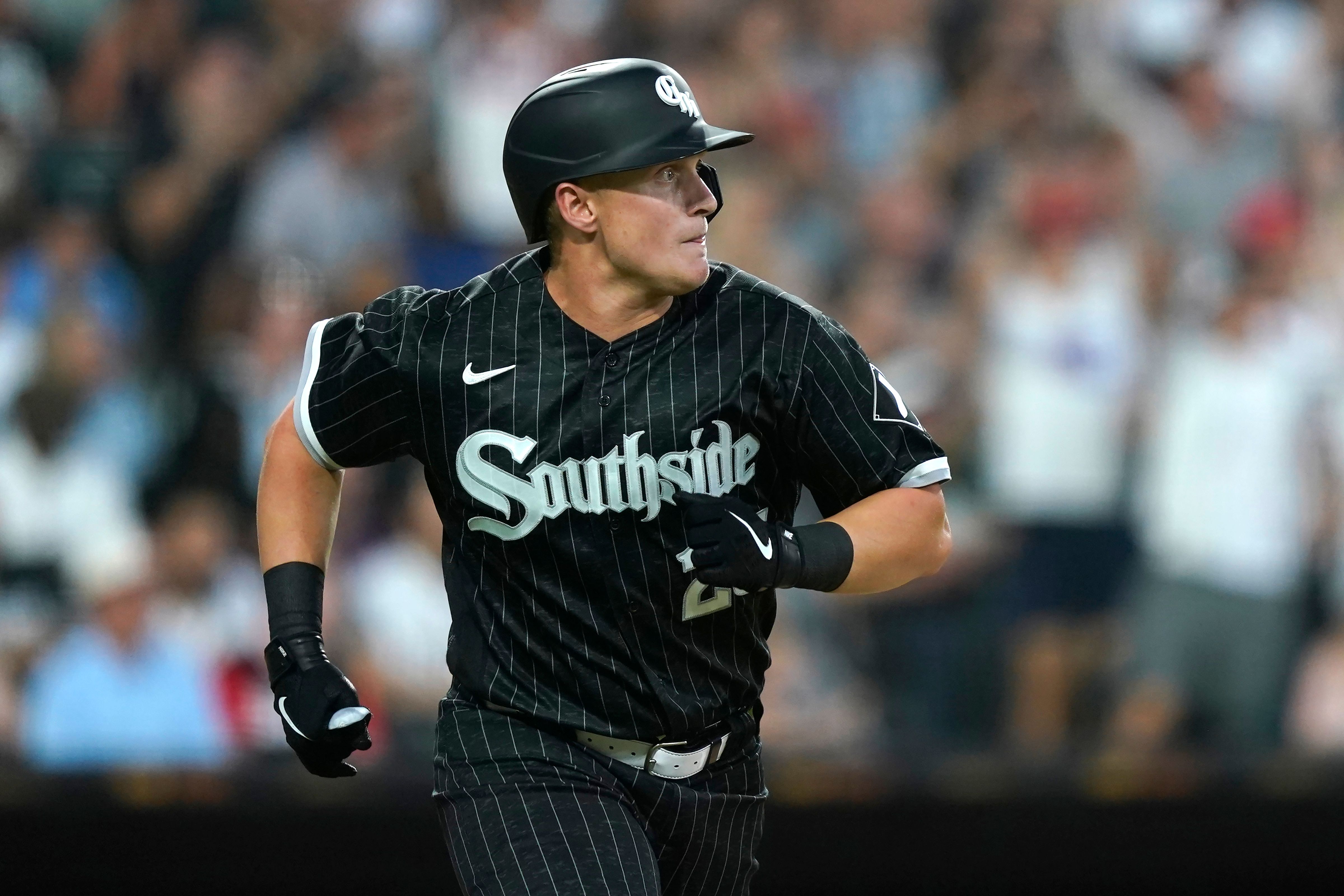 Blue white outlet sox jersey