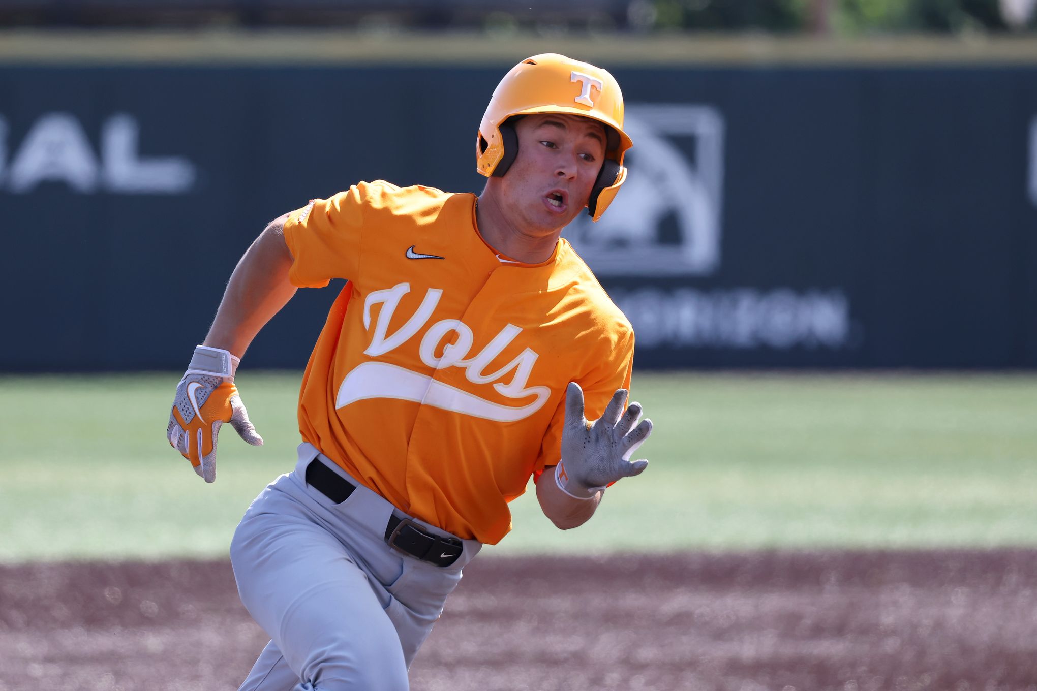 Tennessee's Drew Gilbert ejected vs. Notre Dame during Super Regional