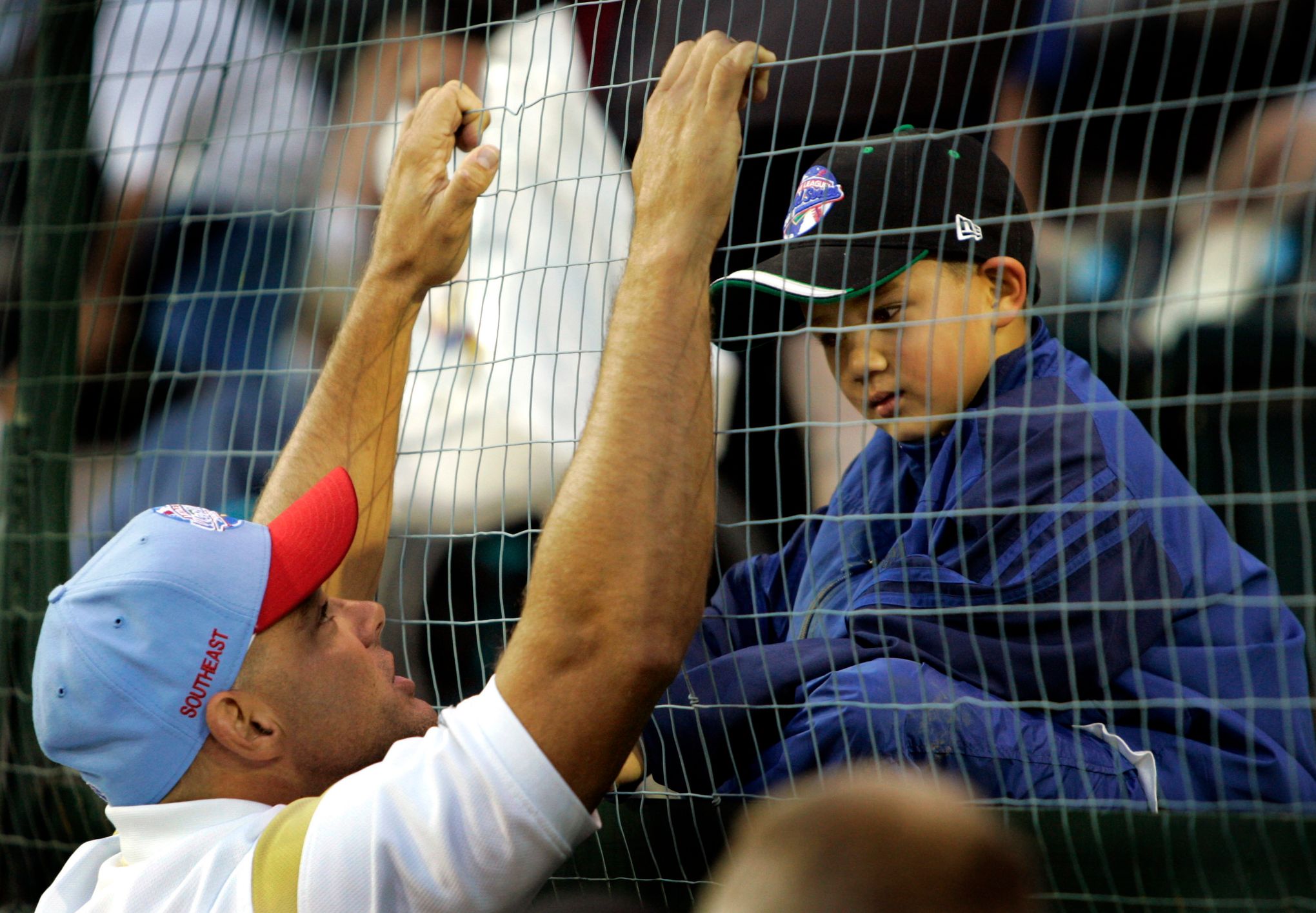 David Ortiz, Manny Ramirez sons video: Jr. and D'Angelo play baseball