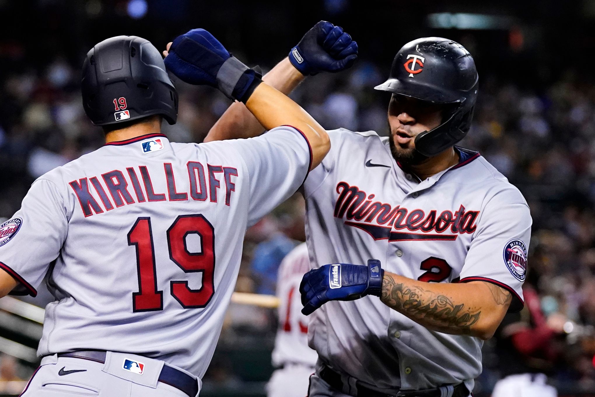 Kirilloff hits 2 of Twins' season-high 5 homers in 11-1 win over
