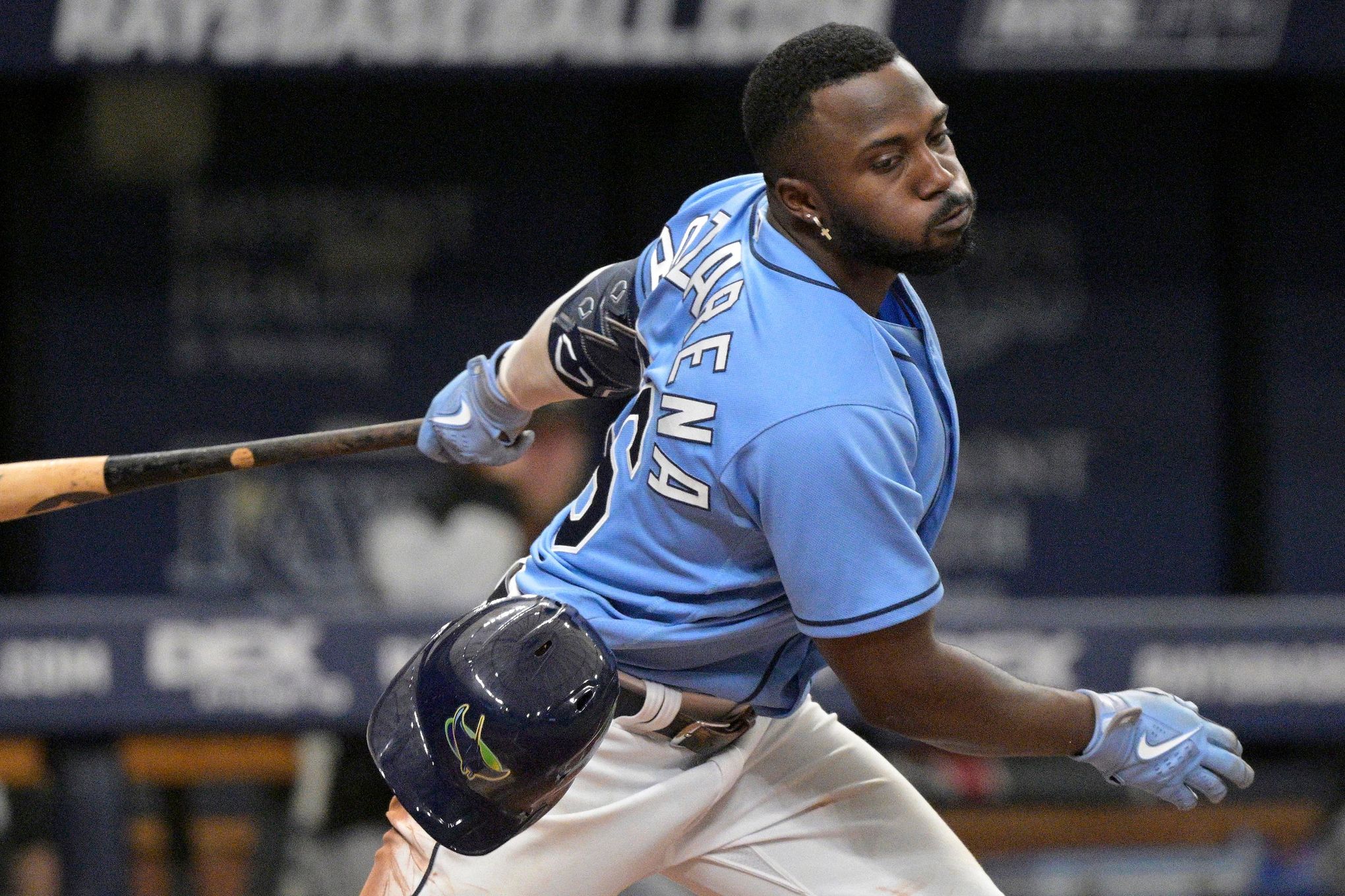 White Sox' Jake Burger hits a 3 RBI double to pull away from the