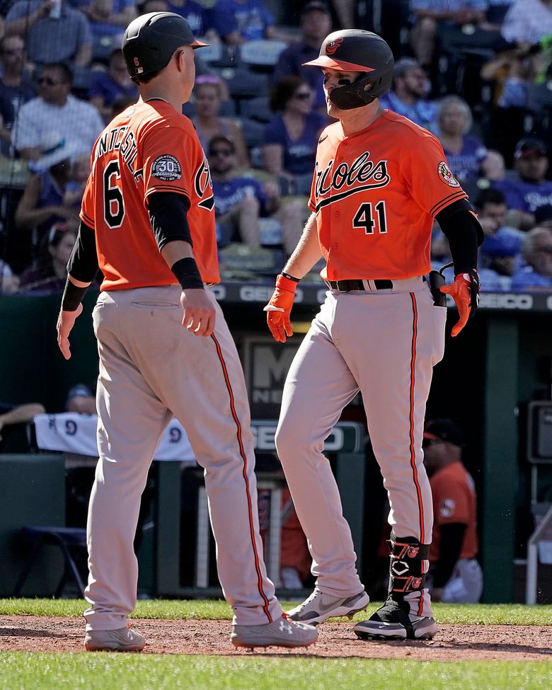 Adley Rutschman, Ryan Mountcastle, Austin Hays homer as Orioles