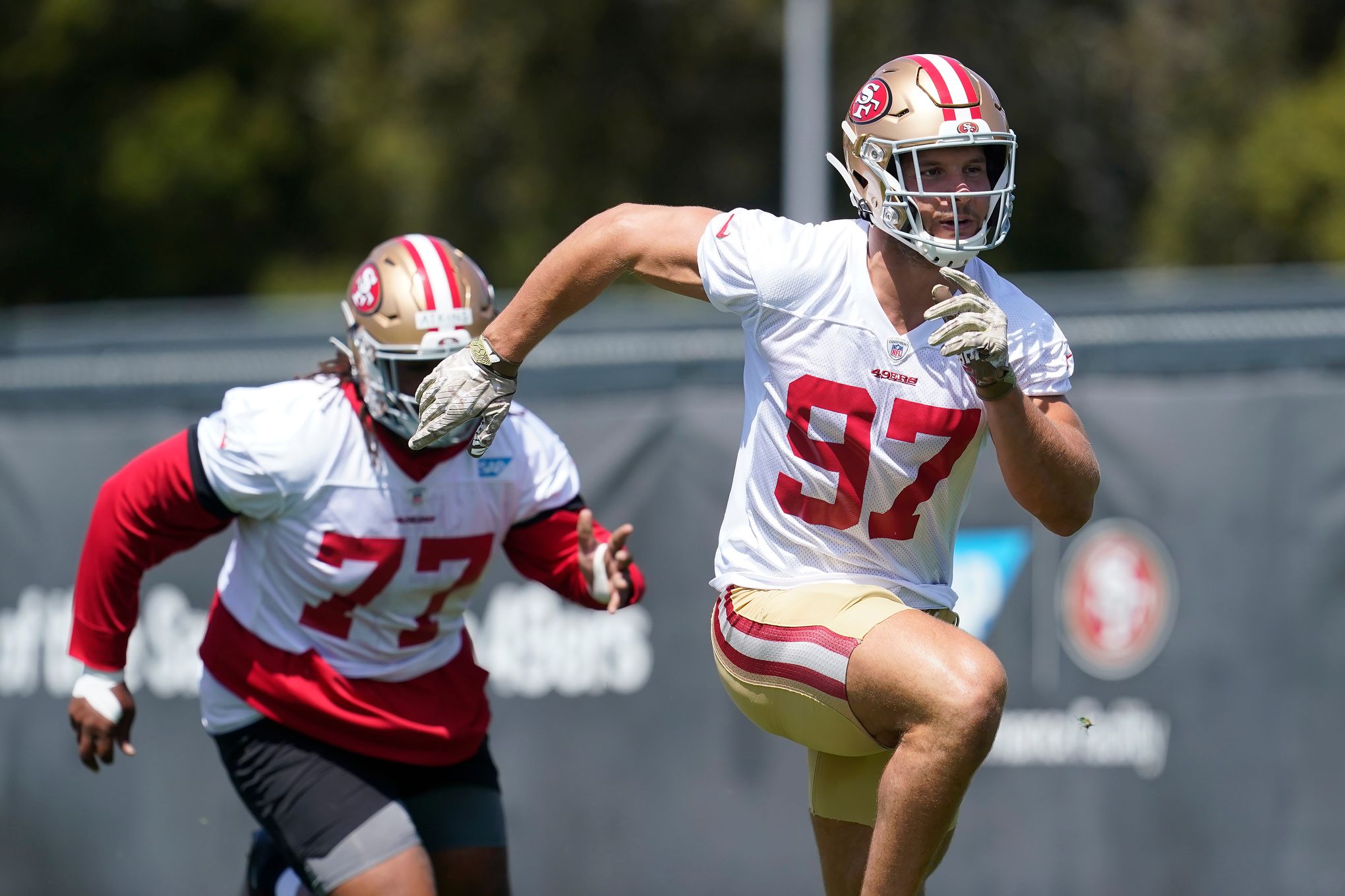 49ers pick up DE Nick Bosa's 5th-year option