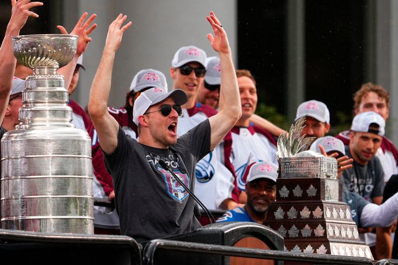 Colorado Avalanche celebrate Stanley Cup victory with downtown Denver parade