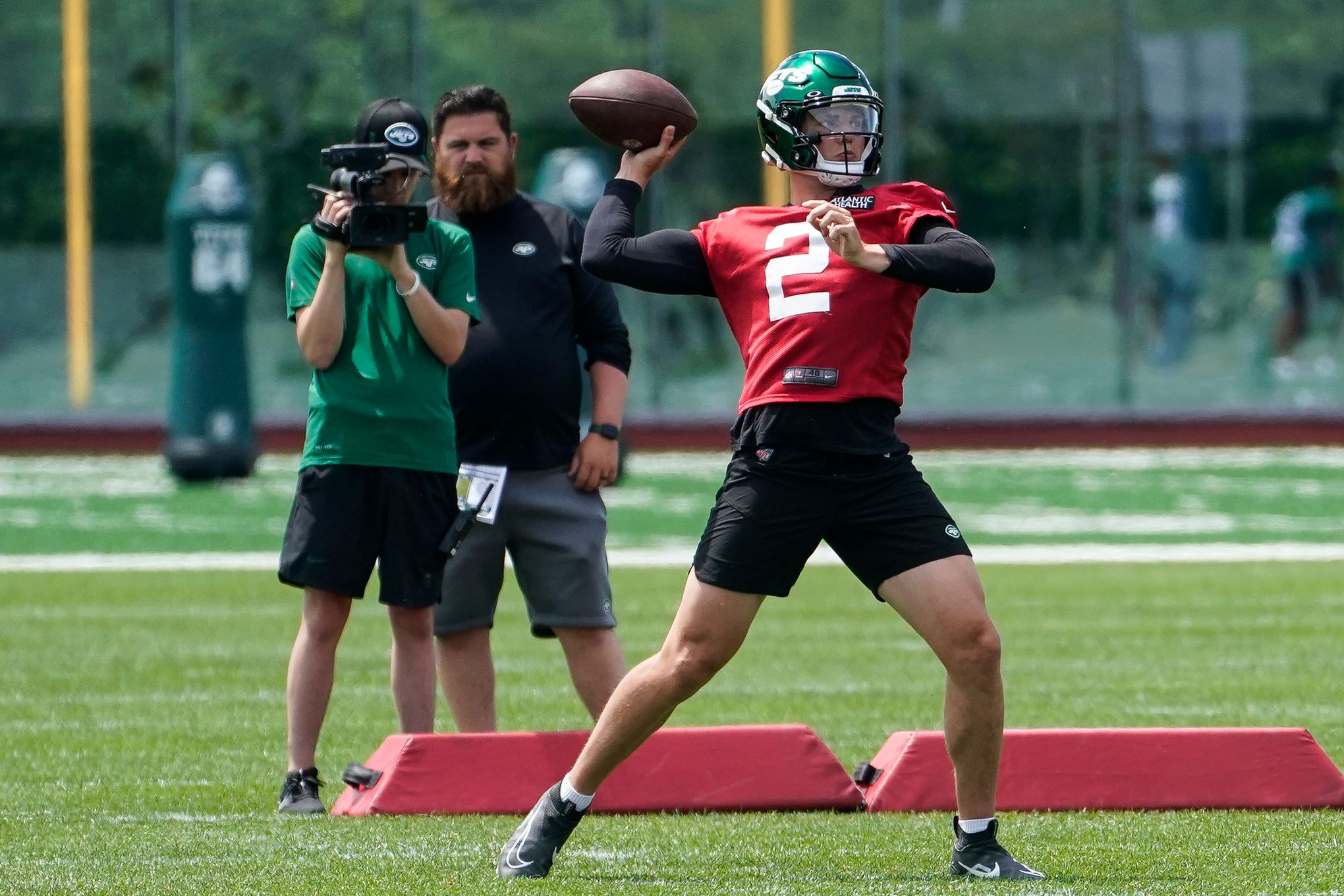 Braxton Berrios on Jets QB Zach Wilson: Year 2 is a 'different world'