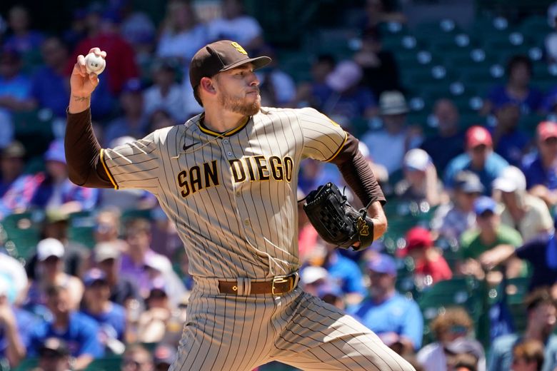 San Diego Padres starting pitcher Joe Musgrove throws during the