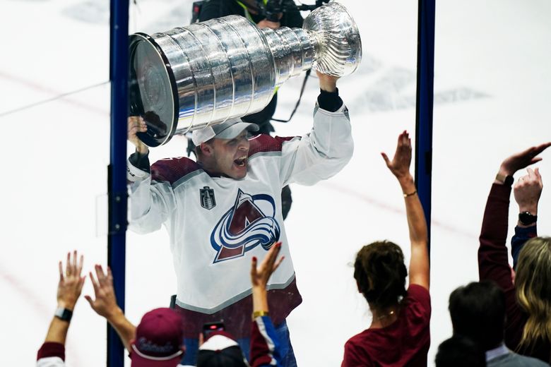 Colorado Avalanche lift the Stanley Cup